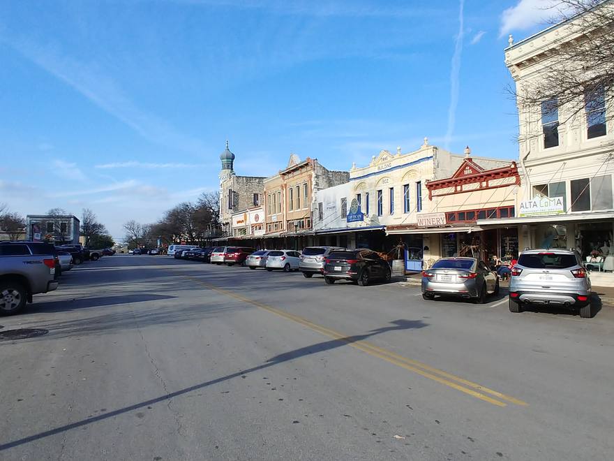 Shops and the Georgetown Winery on the Square, Georgetown Texas