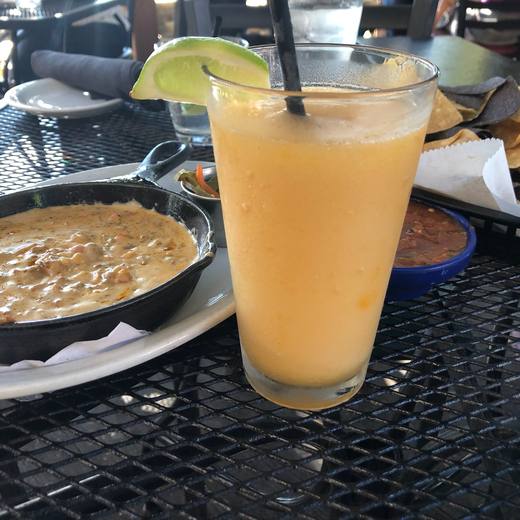 Frozen margarita flight at Blue Corn Harvest, Cedar Park