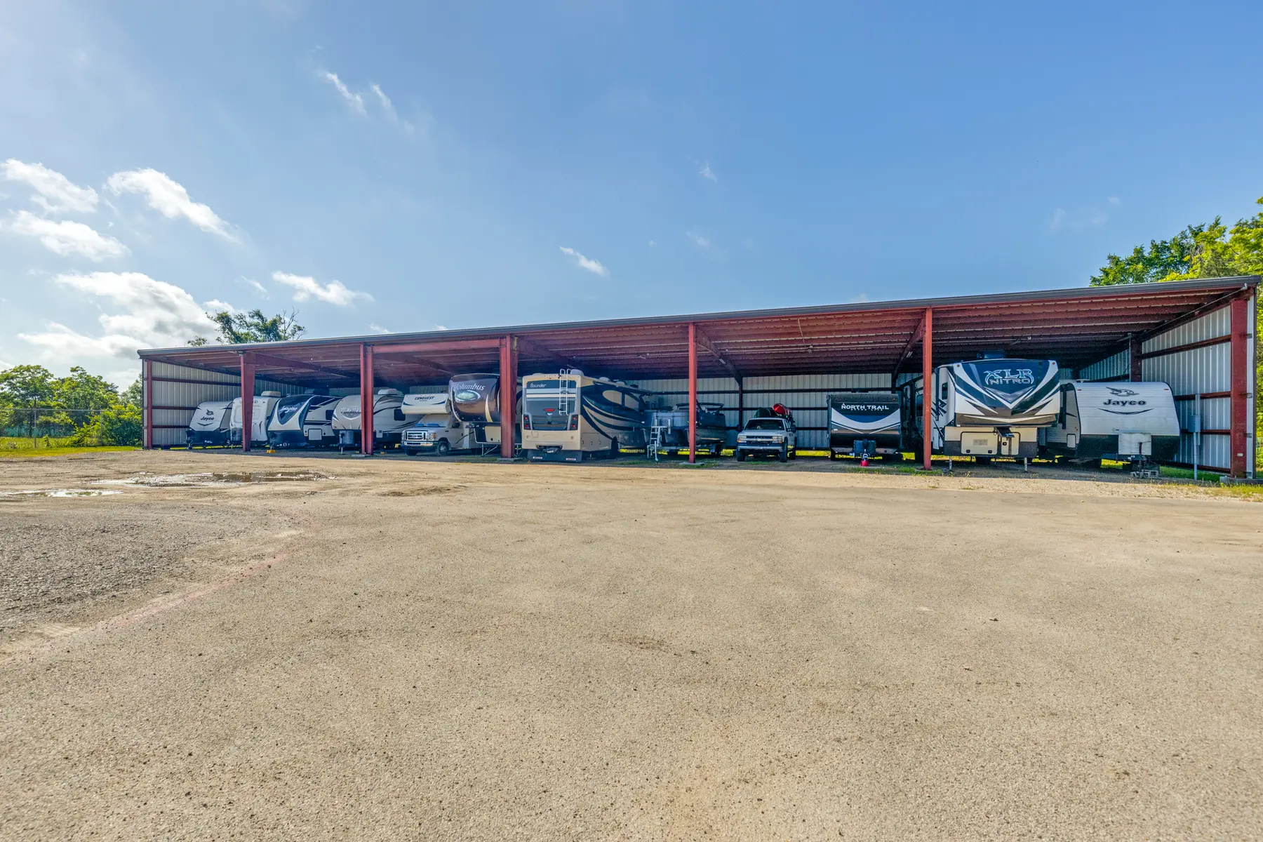 Baytown Boat & RV Storage — Covered storage
