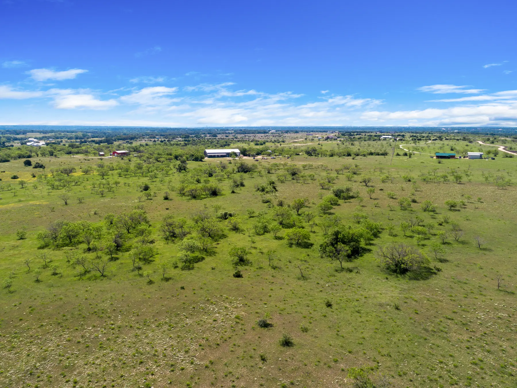 Liberty Hill — 23 to 46 Acres — Land view