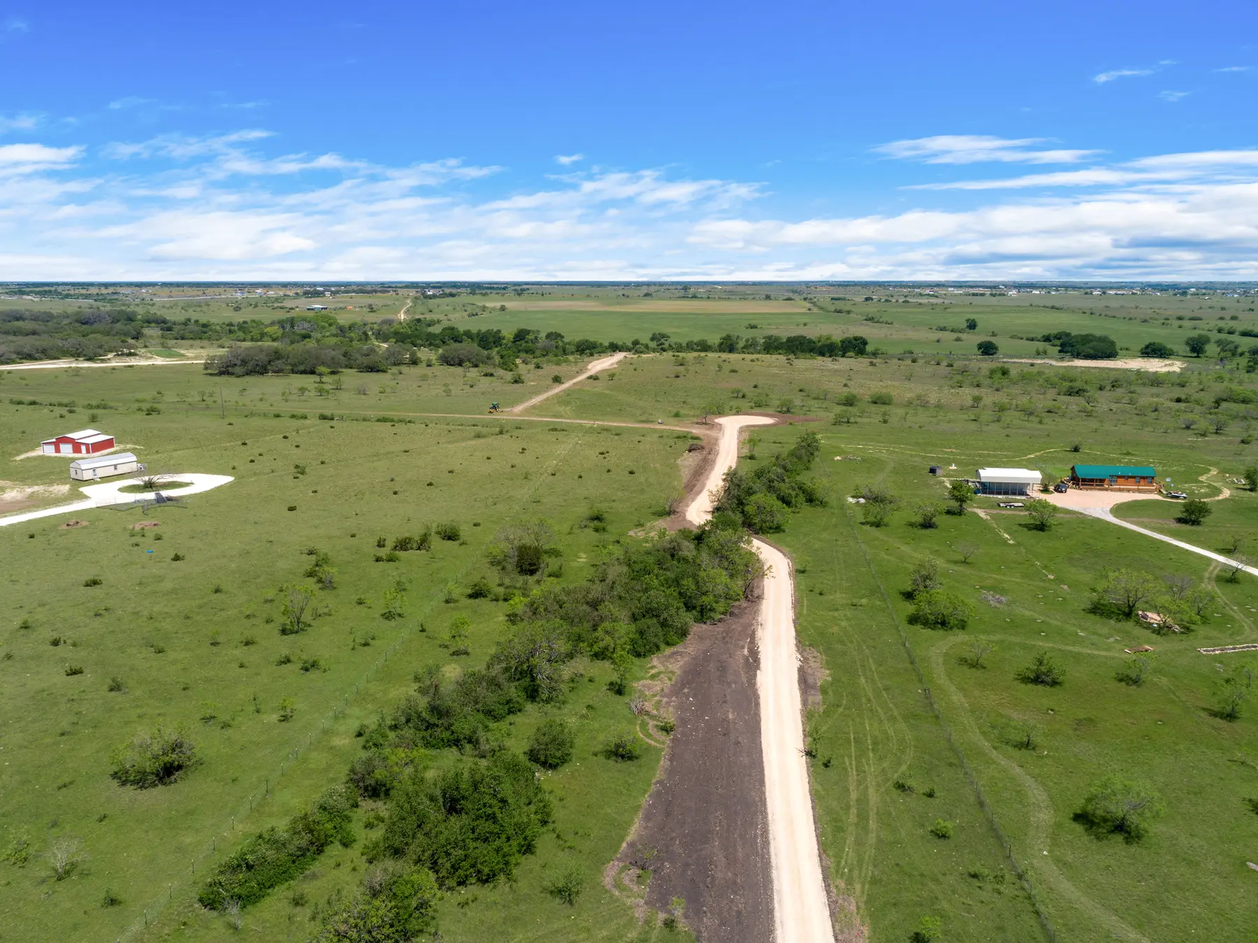 Liberty Hill — 23 to 46 Acres — Property aerial
